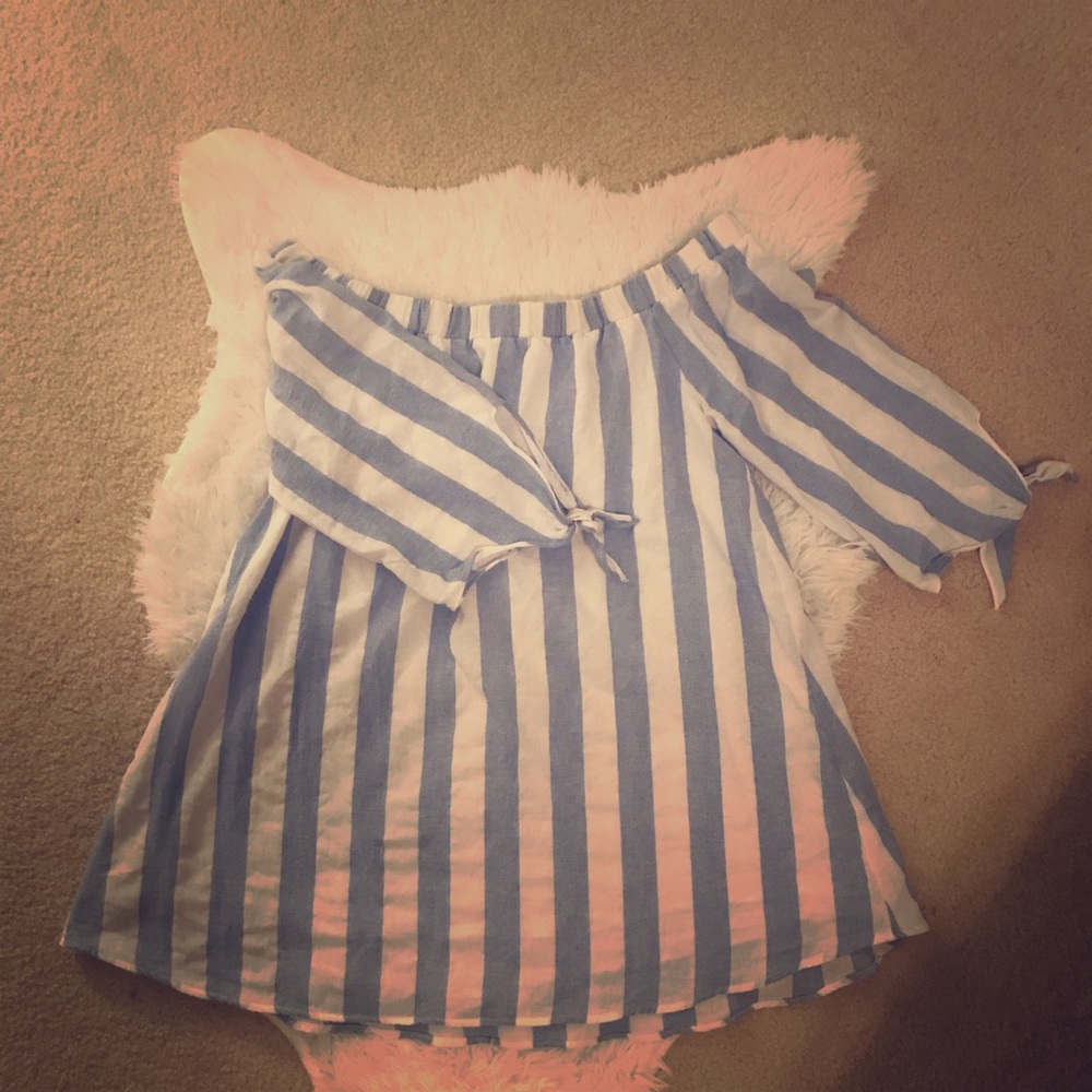 Off the shoulder blouse